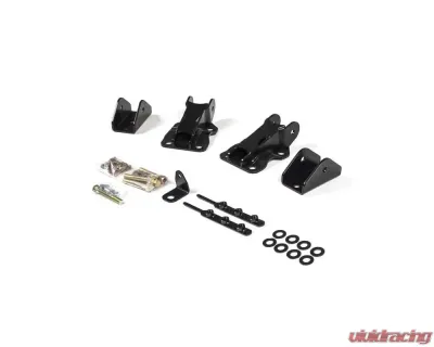 BDS Suspension Recoil Traction Bar Mounting Kit 3.5-4 Inch Axle Ford F250 | F350 Super Duty 4WD 2017-2024 - BDS123416