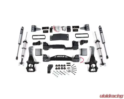 BDS Suspension 4 Inch Lift Kit FOX 2.0 IFP Strut Ford F150 4WD 2015-2020 - BDS1533FSR