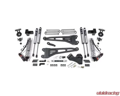 BDS Suspension 4 Inch Lift Kit with Radius Arm | FOX 2.5 Performance Elite Coil-Over Conversion | 5 Inch Block with 2 Leaf Main | FOX 2.0 Performance Series Shock Ford F250 | F350 Super Duty 2017-2019 - BDS1520FPE