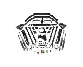 BDS Suspension 8 Inch Lift Kit | 4-Link Conversion | NX2 Nitro Series Shock Ford F250 | F350 Super Duty 4WD Diesel 2017-2019