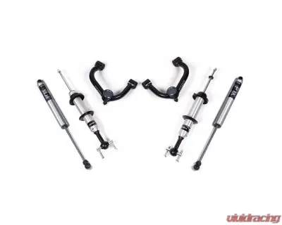 BDS Suspension 2014-2020 Ford F150 4wd 2" Leveling Kit - Fox 2.0 IFP PS Snap Ring Strut Front Ford - BDS1553FSR