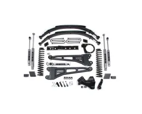 BDS Suspension 7 Inch Lift Kit with Radius Arm | Leaf Springs | NX2 Nitro Series Shock Ford F250 | F350 Super Duty 4WD Diesel 2020-2022