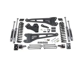 BDS Suspension 4 Inch Lift Kit with Radius Arm | 4 Inch Block Kit | NX2 Nitro Series Shock Ford F250 | F350 Super Duty 4WD Diesel 2011-2016
