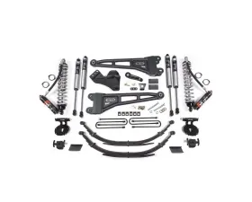 BDS Suspension 4 Inch Lift Kit with Radius Arm | FOX 2.5 Performance Elite Coil-Over Conversion | Leaf Springs Ford F250 | F350 Super Duty 4WD Diesel 2017-2019