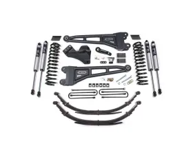 BDS Suspension 4 Inch Lift Kit with Radius Arm | Leaf Spring | FOX 2.0 Performance Series Shock Ford F-250 | F-350 Super Duty 4WD 2011-2016