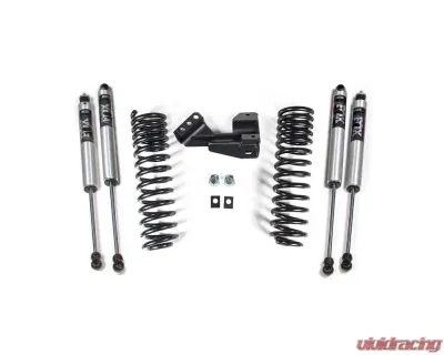 BDS Suspension 1-2 Inch Leveling Kit Performance Spring | FOX 2.0 Performance Series Shock Ford F250 | F350 Super Duty 4WD 2017-2025 - BDS1910FS