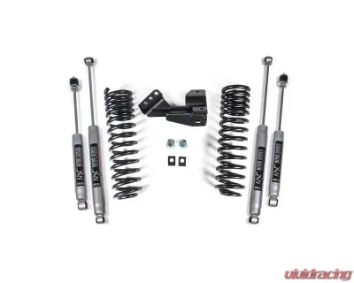 BDS Suspension 1-2 Inch Leveling Kit Performance Spring | NX2 Nitro Series Shock Ford F250 | F350 Super Duty 4WD 2017-2025 - BDS1910H
