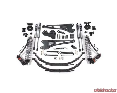 BDS Suspension 4 Inch Lift Kit with Radius Arm | FOX 2.5 Performance Elite Coil-Over Conversion | Leaf Springs Ford F250 | F350 Super Duty 4WD Diesel 2005-2007 - BDS1933FPE