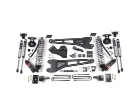 BDS Suspension 6 Inch Lift Kit with Radius Arm | FOX 2.5 Performance Elite Coil-Over Conversion | 4 Inch Block Kit No Overload Lift Ford F250 | F350 Super Duty 4WD Diesel 2005-2007