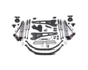 BDS Suspension 6 Inch Lift Kit with Radius Arm | FOX 2.5 Performance Elite Coil-Over Conversion | 6 Inch Leaf Springs Ford F250 | F350 Super Duty 4WD Diesel 2005-2007