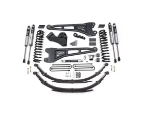 BDS Suspension 6 Inch Lift Kit with Radius Arm | 6 Inch Leaf Springs | FOX 2.0 Performance Series Shock Ford F250 | F350 Super Duty 4WD Diesel 2005-2007