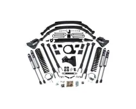 BDS Suspension 9 Inch Lift Kit with 4-Link | FOX 2.0 Performance Series Shock Ford F250 | F350 Super Duty 4WD Gas 2020-2022