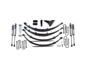 BDS Suspension 6 Inch Lift Kit | Leaf Springs | FOX 2.0 Performance Series Shock Ford Excursion 4WD 2000-2005