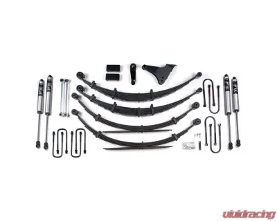 BDS Suspension 6 Inch Lift Kit | Leaf Springs | FOX 2.0 Performance Series Shock Ford Excursion 4WD 2000-2005 - BDS303FS