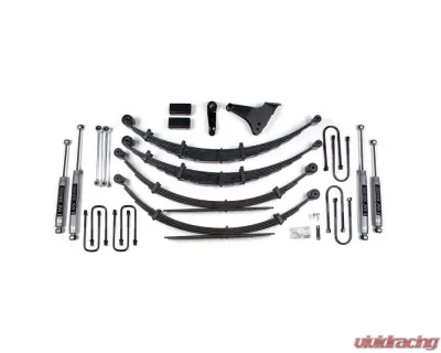 BDS Suspension 6 Inch Lift Kit | Leaf Springs | NX2 Nitro Series Shock Ford Excursion 4WD 2000-2005 - BDS303H