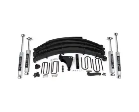 BDS Suspension 10 Inch Lift Kit NX2 Nitro Series Shocks Ford Excursion 4WD 2000-2005