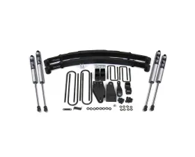 BDS Suspension 4 Inch Lift Kit FOX 2.0 Performance Series Shocks Ford F250 TTB 4WD 1980-1996