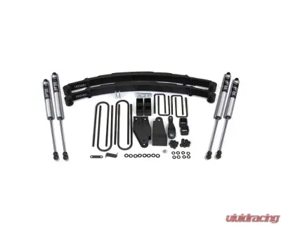 BDS Suspension 4 Inch Lift Kit FOX 2.0 Performance Series Shocks Ford F250 TTB 4WD 1980-1996 - BDS306FS