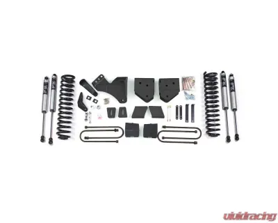 BDS Suspension 6 Inch Lift Kit | 5 Inch Block Kit No Overload | FOX 2.0 Performance Series Shock Ford F250 | F350 Super Duty 4WD Gas 2005-2007 - BDS333FS