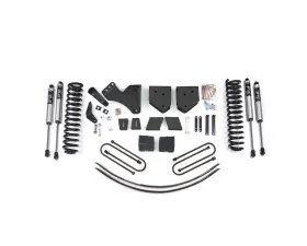 BDS Suspension 6 Inch Lift Kit 3 Inch Block Kit Add-A-Leaf with Overload And FOX 2.0 Performance Series Ford F250 | F350 Super Duty 4WD Diesel 2005-2007