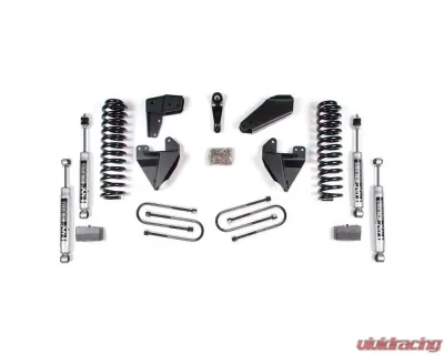 BDS Suspension 4 Inch Lift Kit 2 Inch Block Kit Ford F100 | F150 4WD 1980-1996 - BDS501H