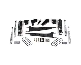 BDS Suspension 4 Inch Lift Kit with Radius Arm 2 Inch Block Kit Ford F100 | F150 4WD 1980-1996