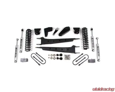 BDS Suspension 4 Inch Lift Kit with Radius Arm 2 Inch Block Kit Ford F100 | F150 4WD 1980-1996 - BDS502H