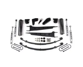 BDS Suspension 4 Inch Lift Kit with Radius Arm 4 Inch Leaf Spring Ford F100 | F150 4WD 1980-1996