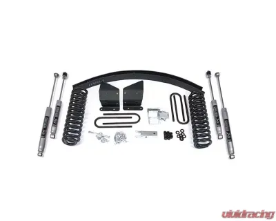 BDS Suspension 4 Inch Lift Kit with Block Kit Ford F100 | F150 4WD 1973-1976 - BDS370H