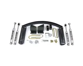 BDS Suspension 4 Inch Lift Kit with Block Kit And Add-A-Leaf Ford F100 | F150 4WD 1977-1979