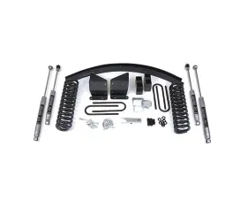 BDS Suspension 6 Inch Lift Kit Staggered Front Shock | Block Kit And Add-A-Leaf Ford Bronco 4WD 1978-1979