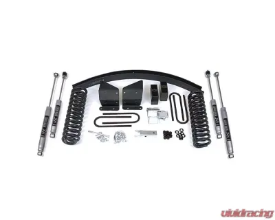 BDS Suspension 6 Inch Lift Kit Staggered Front Shock | Block Kit And Add-A-Leaf Ford Bronco 4WD 1978-1979 - BDS526H
