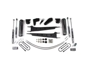 BDS Suspension 6 Inch Lift Kit with Radius Arm | 4 Inch Block Kit with Add-A-Leaf Ford F100 | F150 4WD 1980-1996