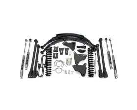 BDS Suspension 8 Inch Lift Kit with 4-Link | NX2 Nitro Series Shock Ford F250 | F350 Super Duty 4WD Diesel 2005-2007
