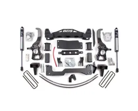 BDS Suspension 6 Inch Lift Kit FOX 2.0 Performance Series Shocks Ford F150 4WD 2004-2008