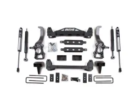 BDS Suspension 6 Inch Lift Kit FOX 2.0 Performance Series Shocks Ford F150 2WD 2009-2013