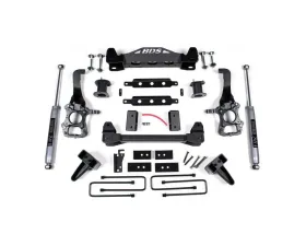 BDS Suspension 6 Inch Lift Kit NX2 Nitro Series Shocks Ford F150 2WD 2009-2013