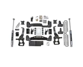 BDS Suspension 4 Inch Lift Kit NX2 Nitro Series Shocks Ford F150 4WD 2009-2013