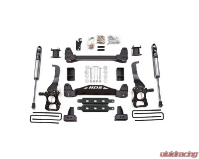 BDS Suspension 4 Inch Lift Kit FOX 2.0 Performance Series Shocks Ford F150 2WD 2009-2013 - BDS599FS