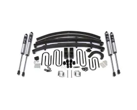 BDS Suspension 4 Inch Lift Kit | 4 Inch Block Kit with Add-A-Leaf | FOX 2.0 Performance Series Shock Chevrolet | GMC 1/2 Ton Truck | SUV 4WD 1973-1976