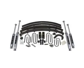 BDS Suspension 6 Inch Lift Kit | 4 Inch Block Kit with Add-A-Leaf | NX2 Nitro Series Rear Shock Chevrolet | GMC 3/4 Ton Truck | Suburban 4WD 1973-1976