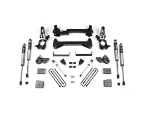 BDS Suspension 7 Inch Lift Kit | Carrier Above Crossmember | FOX 2.0 Performance Series Shock Chevrolet Silverado 1500HD | 2500/HD | GMC Sierra 2500/HD RWD 2001-2010