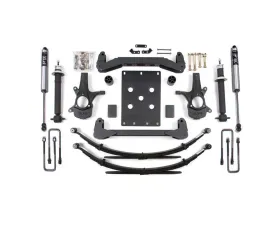 BDS Suspension 6 Inch Lift Kit | Leaf Springs | FOX 2.0 Performance Series Shock Chevrolet Silverado | GMC Sierra 1500 2WD 2007-2013