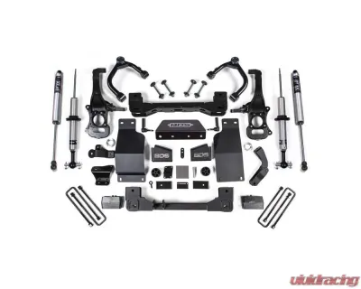 BDS Suspension 4 Inch Lift Kit FOX 2.0 Performance Series Front And Rear Shock Chevrolet Silverado 1500 | GMC Sierra 1500 4WD Diesel 2019-2025 - BDS1802FSR