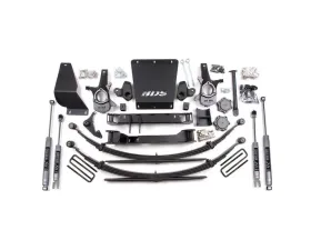 BDS Suspension 4.5 Inch Lift Kit | Leaf Springs | NX2 Nitro Serie Shock Chevrolet Silverado | GMC Sierra 1500 4WD 1999-2006