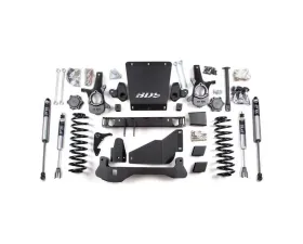 BDS Suspension 4.5 Inch Lift Kit | Leaf Springs | FOX 2.0 Performance Series Shock Chevrolet Avalanche | Suburban | Tahoe | GMC Yukon | Yukon XL 1500 2007-2014