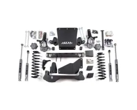 BDS Suspension 4.5 Inch Lift Kit | Leaf Springs | NX2 Nitro Series Shock Chevrolet Avalanche | Suburban | Tahoe | GMC Yukon | Yukon XL 1500 2007-2014