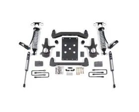 BDS Suspension 4 Inch Lift Kit | 2.5 Coil-Over with DSC Adjuster | 5 Inch Block Kit Chevrolet Silverado | GMC Sierra 1500 2WD 2007-2013
