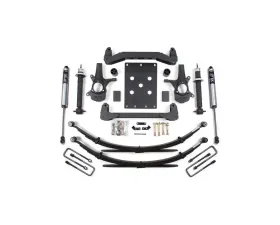 BDS Suspension 4 Inch Lift Kit | FOX 2.0 Performance Series Shock | Leaf Springs Chevrolet Silverado | GMC Sierra 1500 2WD 2007-2013