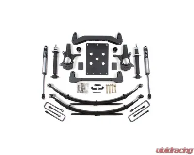 BDS Suspension 4 Inch Lift Kit | FOX 2.0 Performance Series Shock | Leaf Springs Chevrolet Silverado | GMC Sierra 1500 2WD 2007-2013 - BDS187FS
